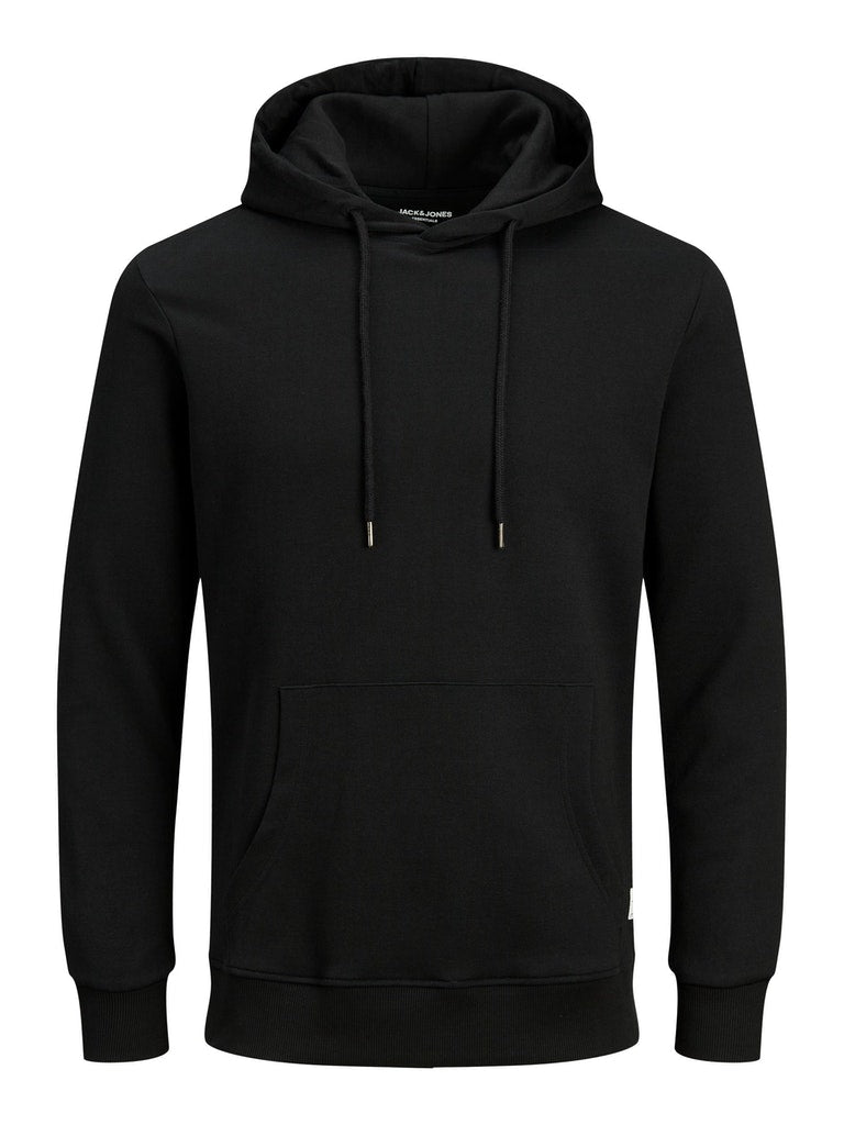 Jack & Jones - Basic Hættetrøje Sort
