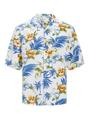 Jack & Jones - Jeff A.O.P. Resort Skjorte - Cloud Dancer