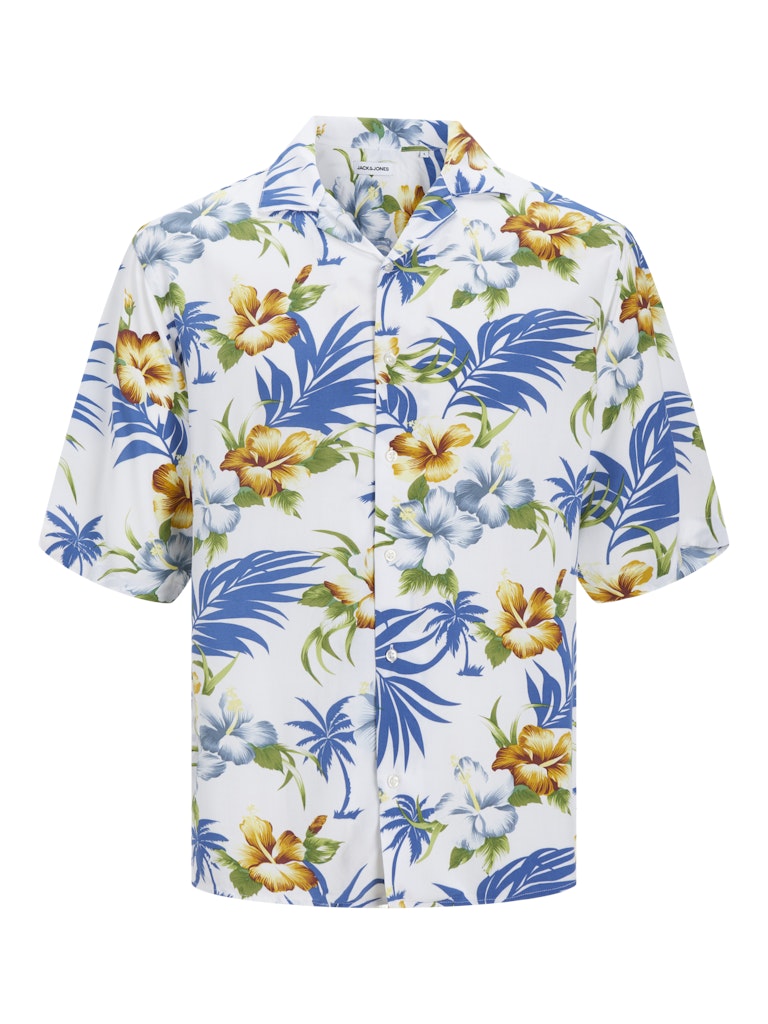 Jack & Jones - Jeff A.O.P. Resort Skjorte - Cloud Dancer