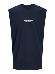 Jack & Jones - Vesterbro Ærmeløs T-Shirt - Sky Captain