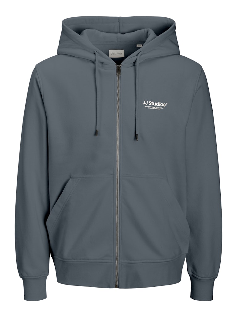 Jack & Jones - Soho Sweat Zip Hættetrøje - Stormy weather