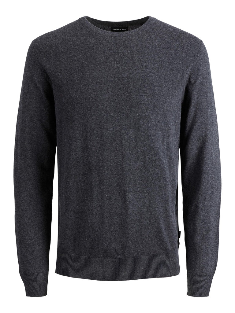 Jack & Jones - Emil Crew Neck Koksgrå