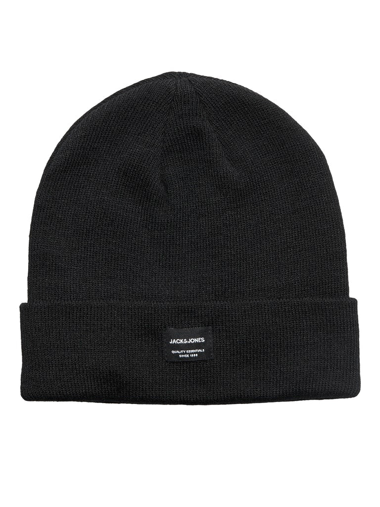 Jack & Jones  - Beanie Hue - Sort