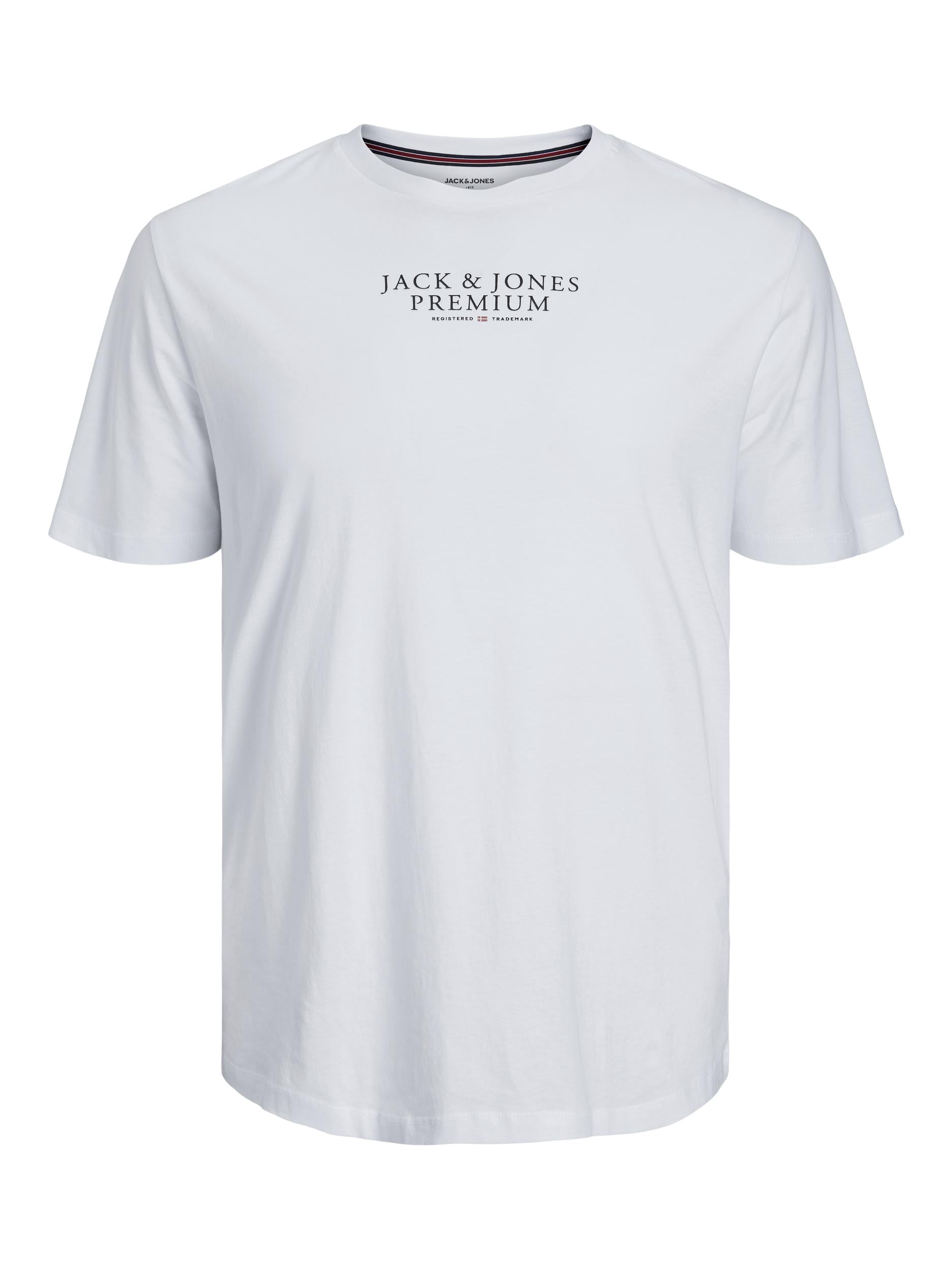 Jack & Jones - Archie Premium T-Shirt Hvid
