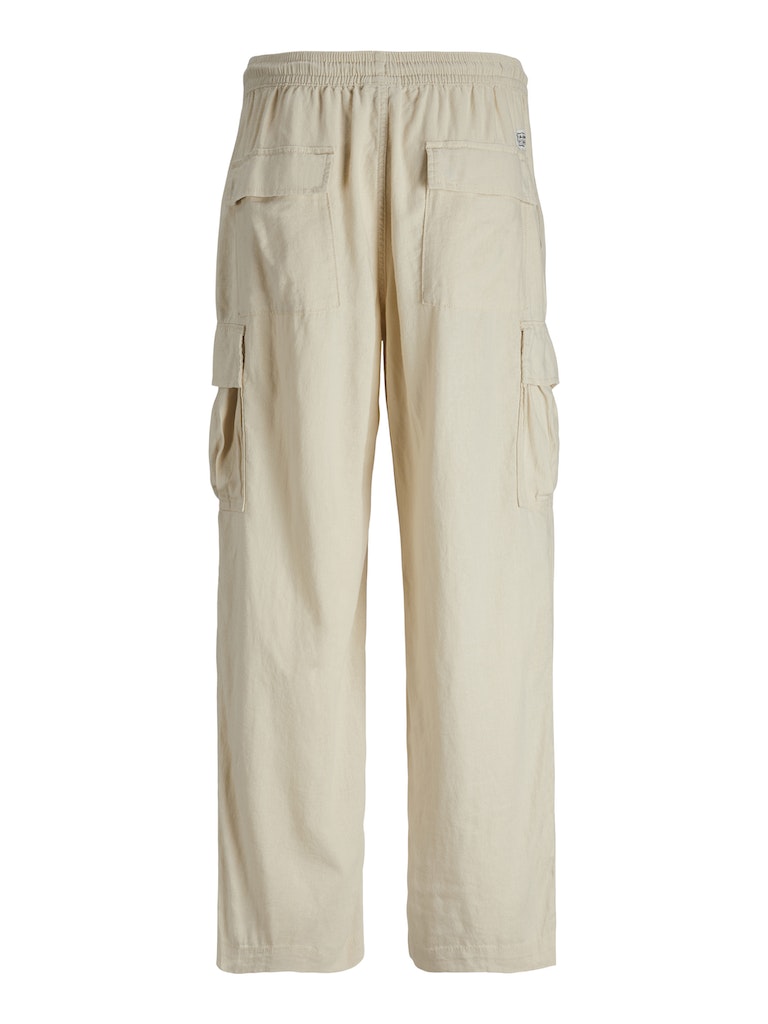 Jack & Jones - Nate Linen Blend Cargo Bukser