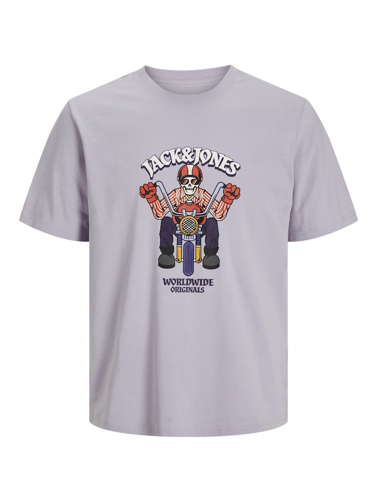 Jack & Jones - Anatomy Skull T-Shirt - Cosmic Sky