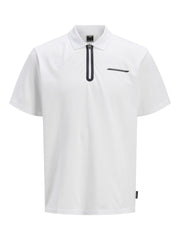 Jack & Jones - Fusion Pique Polo - Hvid