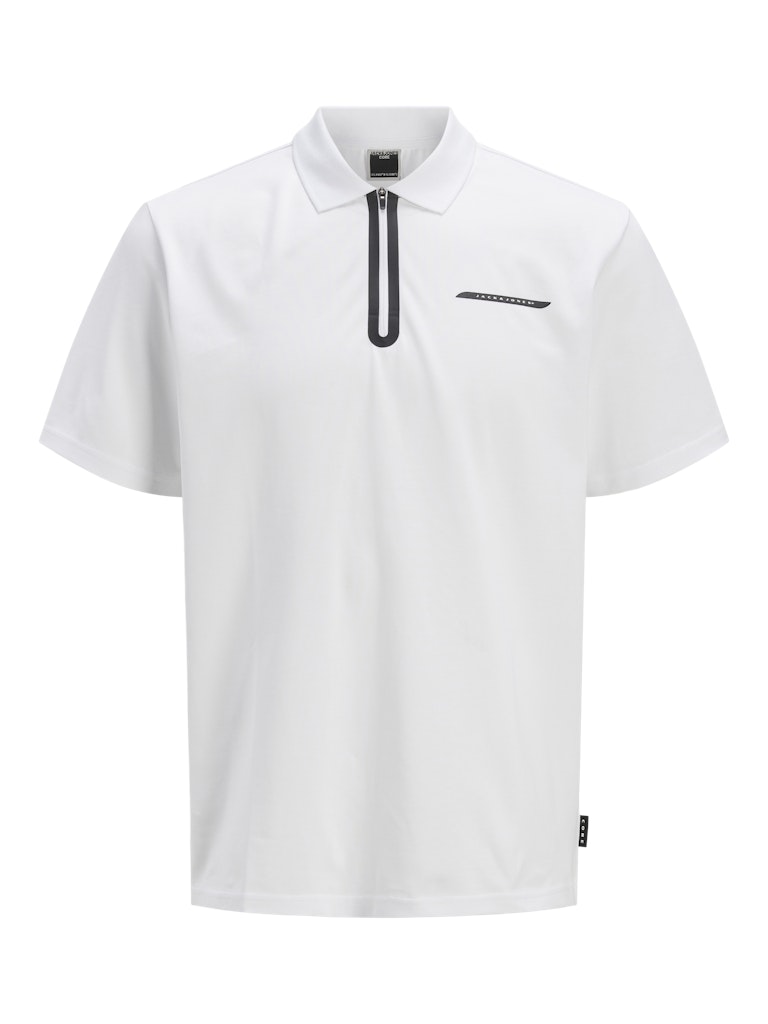 Jack & Jones - Fusion Pique Polo - Hvid