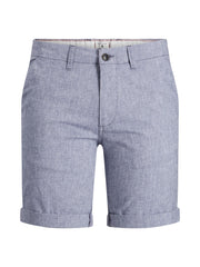 Jack & Jones - Hør Shorts Denim Blå