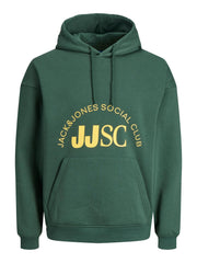 Jack & Jones - Brink Club Hættetrøje - Trekking Green