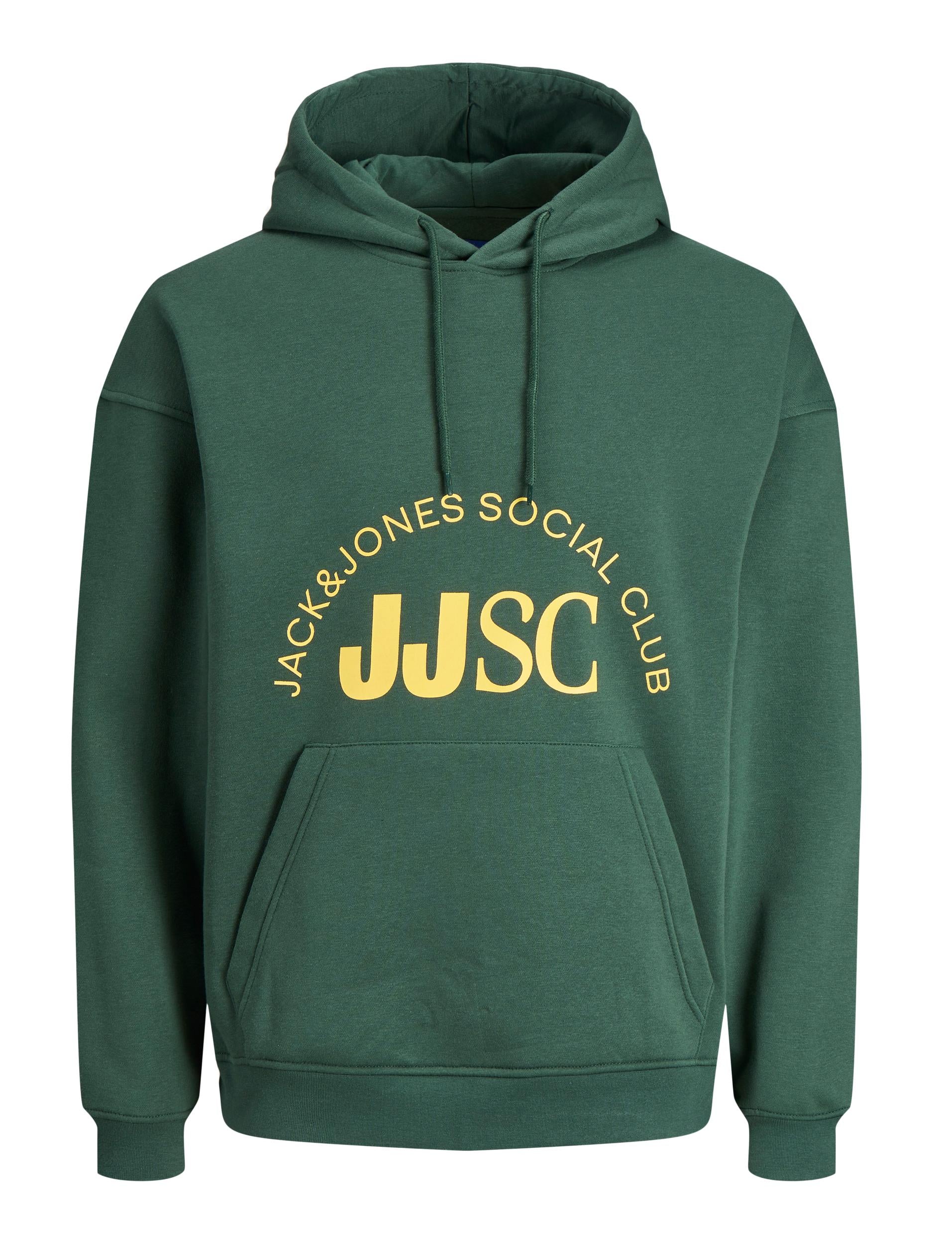 Jack & Jones - Brink Club Hættetrøje - Trekking Green
