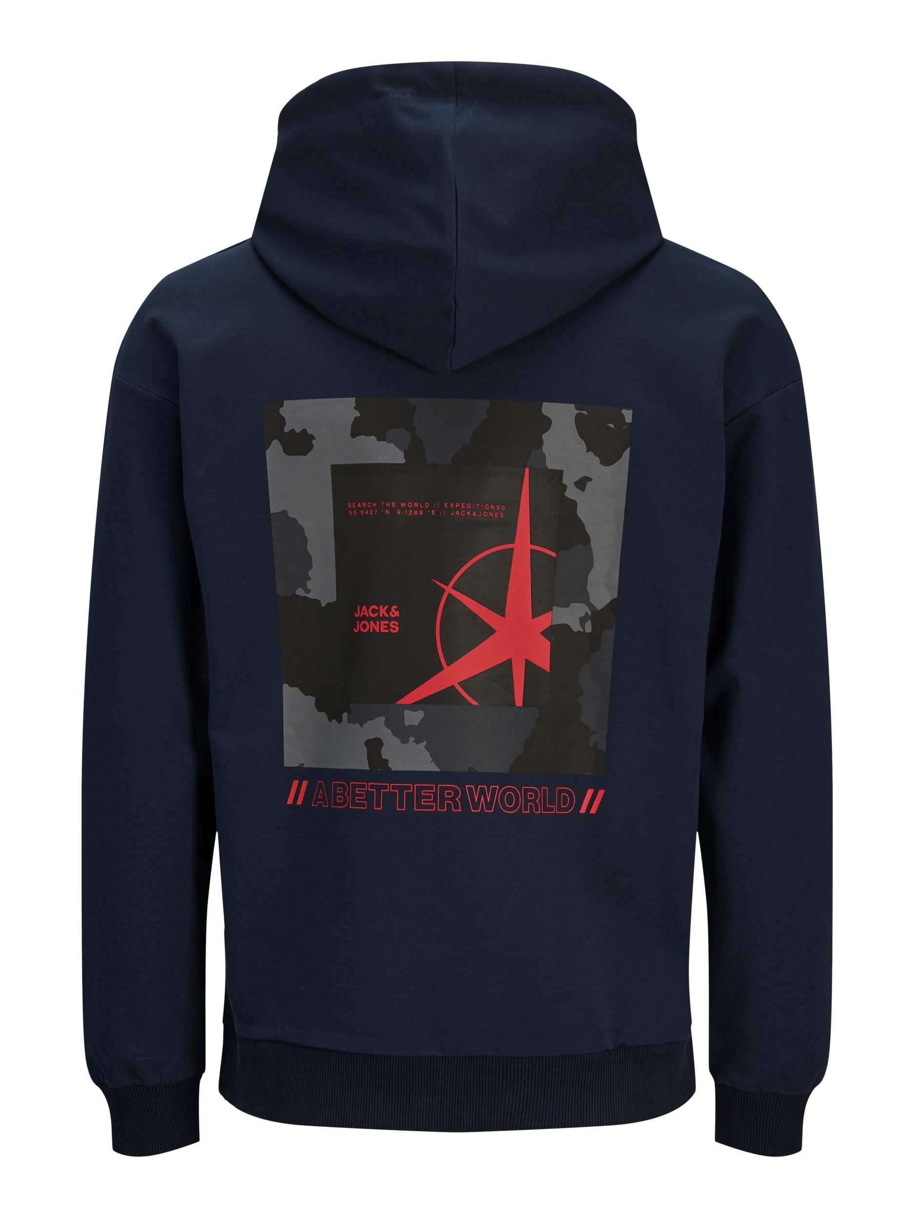 Jack & Jones - Filo Sweat Hoody Navy