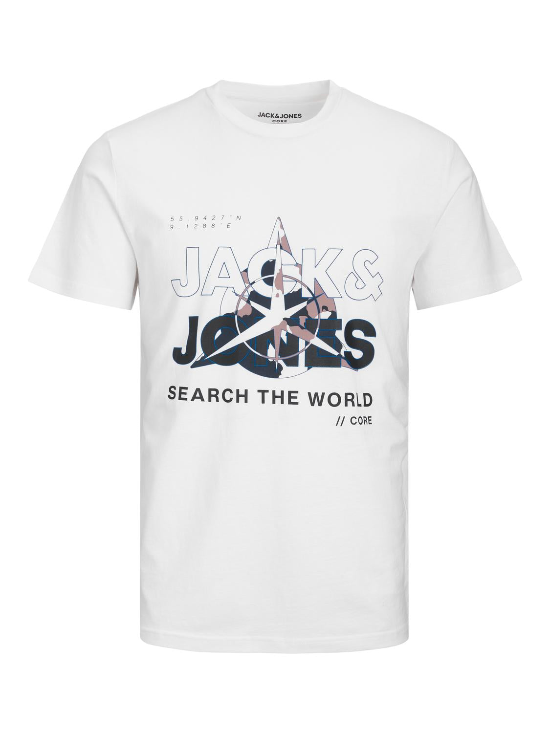 Jack & Jones - Hunt T-Shirt Hvid