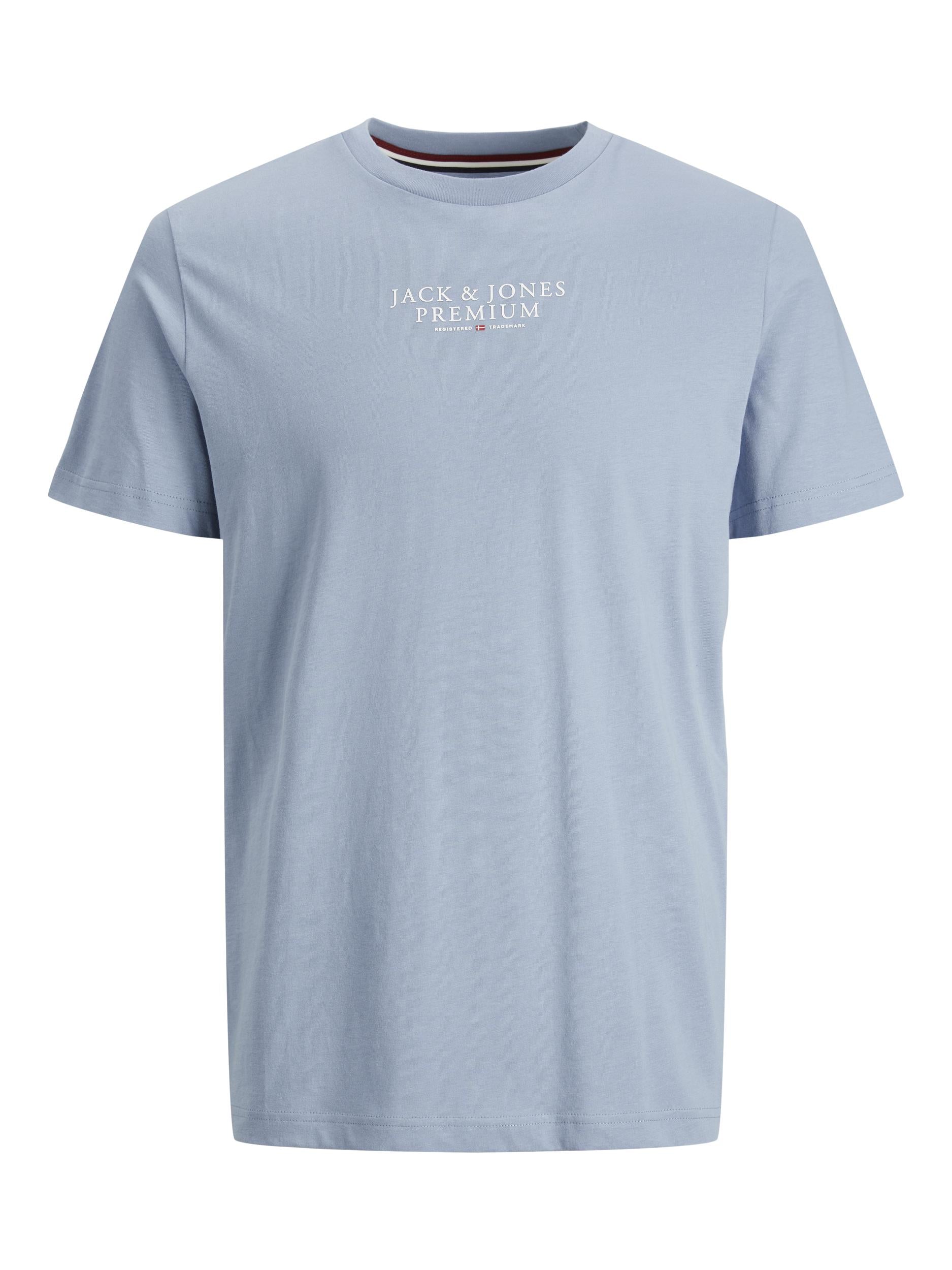 Jack & Jones - Archie Premium T-Shirt Lys Blå