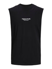 Jack & Jones - Vesterbro Ærmeløs T-Shirt - Sort