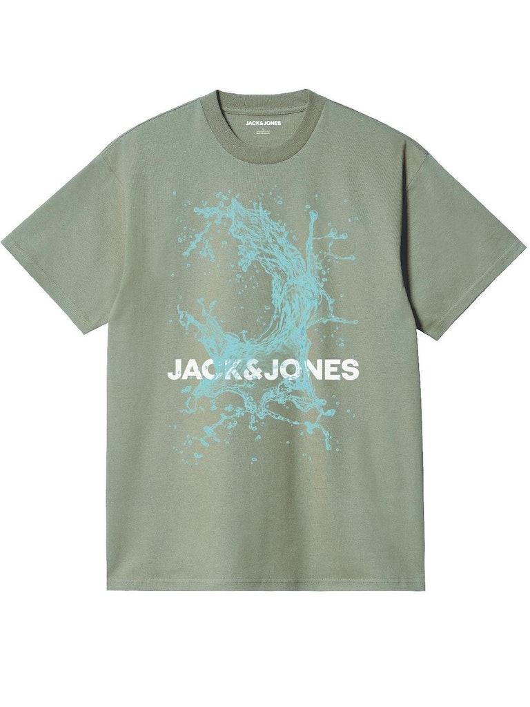 Jack & Jones - Ocean Splash T-Shirt - Desert Sage