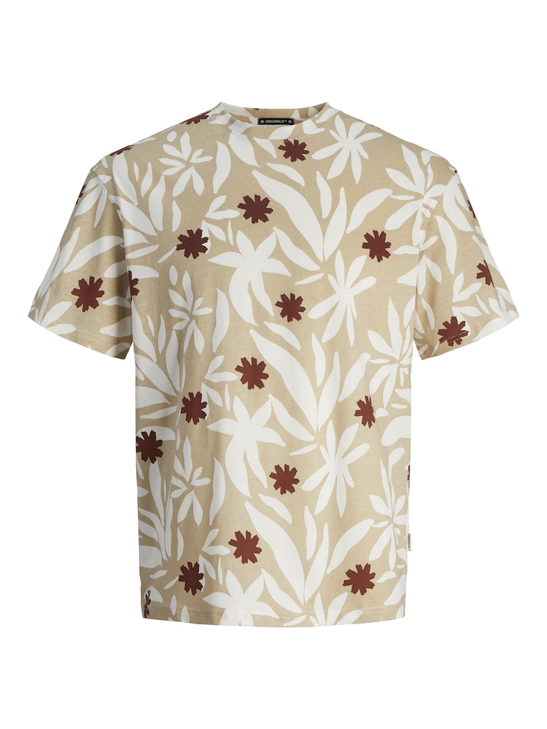 Jack & Jones - Marbella A.O.P. T-Shirt - Fields Of Rye