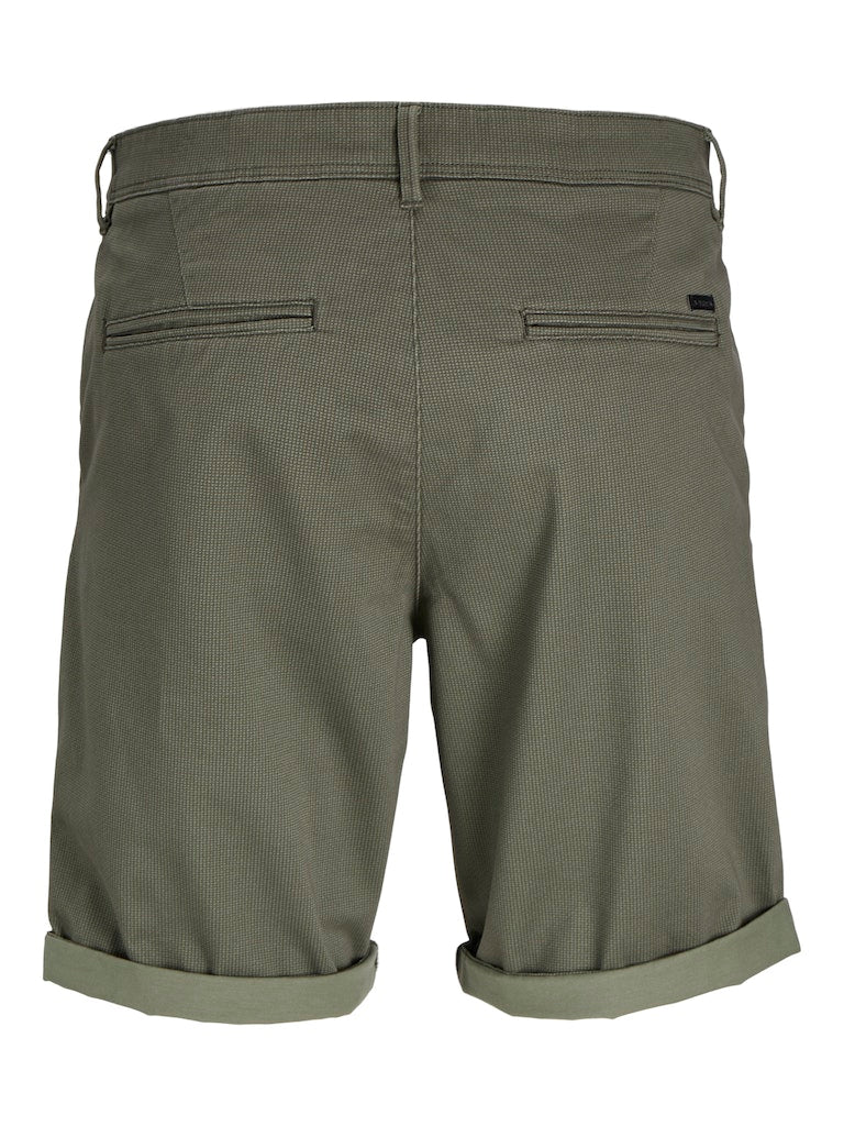 Jack & Jones - Bowie Print Shorts - Olive Night