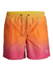 Jack & Jones - Fiji Dip Dye Badeshorts - High Visibility