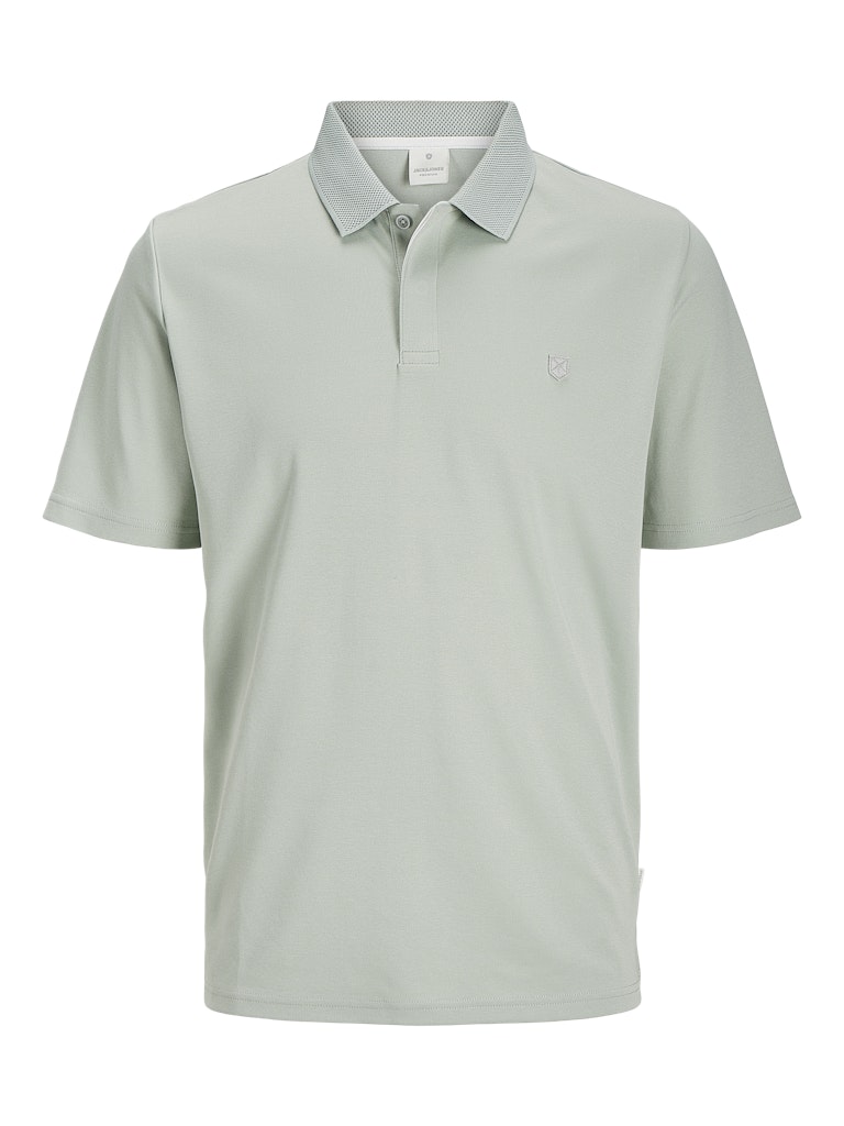 Jack & Jones - Crodney Polo - Aqua Gray