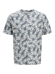 Jack & Jones - Split A.O.P. T-Shirt - Stormy Weather