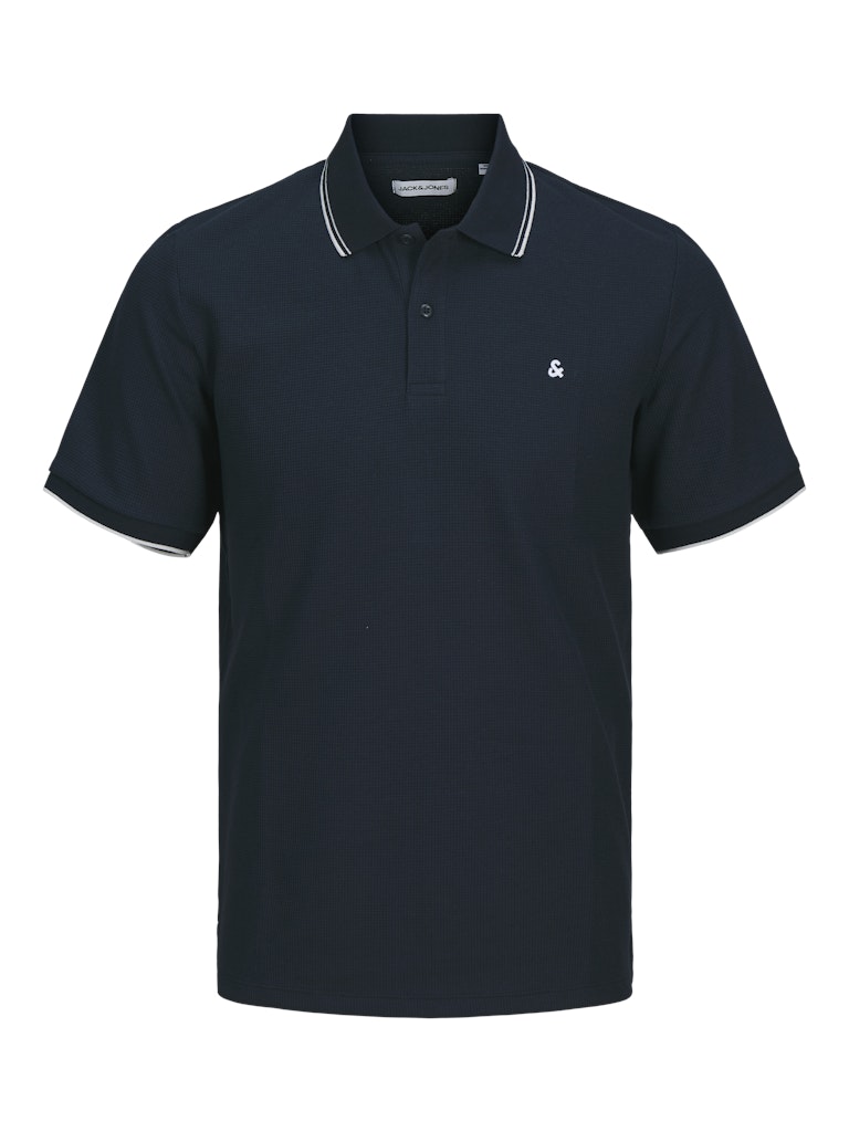 Jack & Jones - Austin Polo m. Trim - Sky Captain