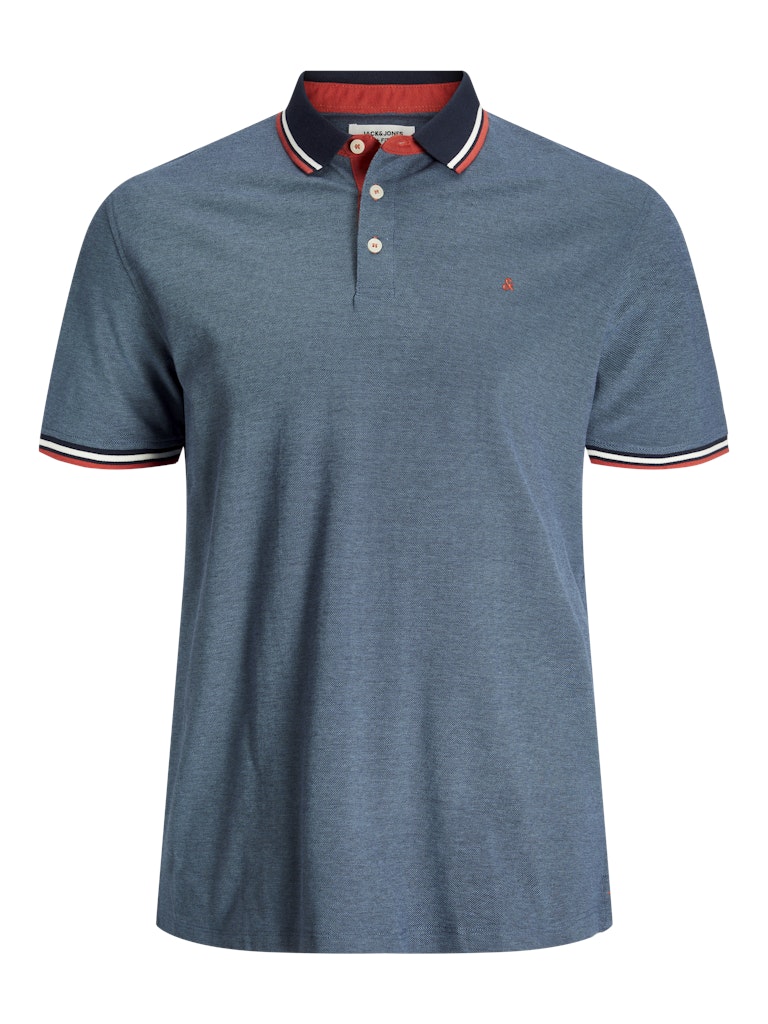 Jack & Jones Paulos Polo – Denim Blue (3XL - 8XL)