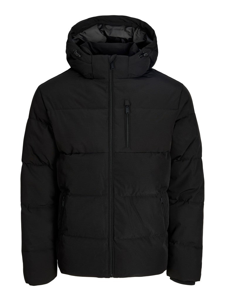 Jack & Jones - Becks Puffer Jakke - Sort (3XL-8XL)