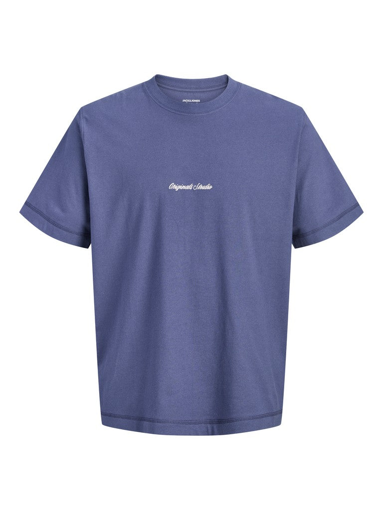 Jack & Jones - Nørrebro T-Shirts - Crown Blue (Blå) (3XL-8XL)