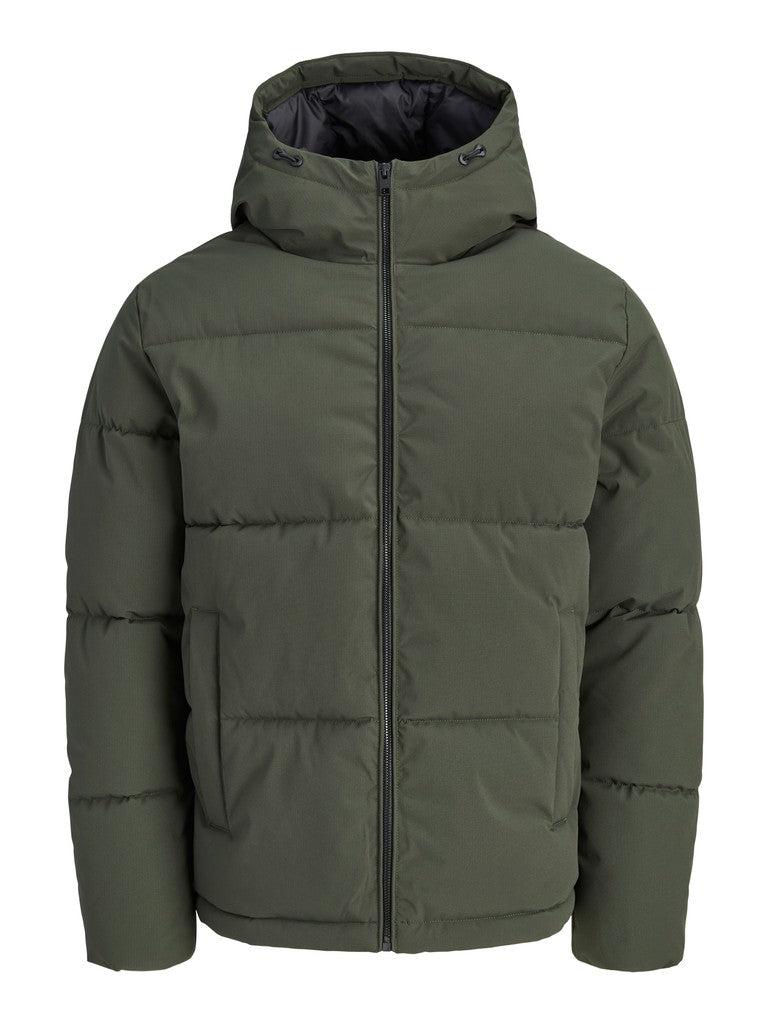 Jack & Jones - Galaxy Puffer Jakke - Rosin (Grøn) (3XL-8XL)
