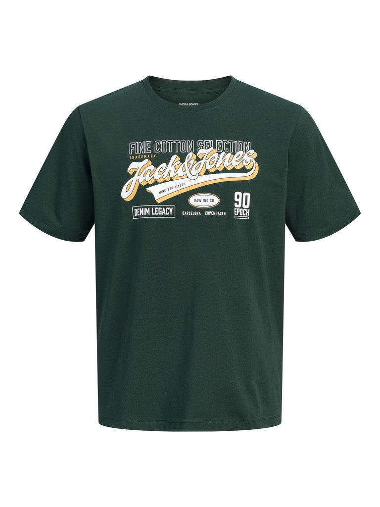 Jack & Jones Logo T-Shirt – Scarab (3XL-8XL)