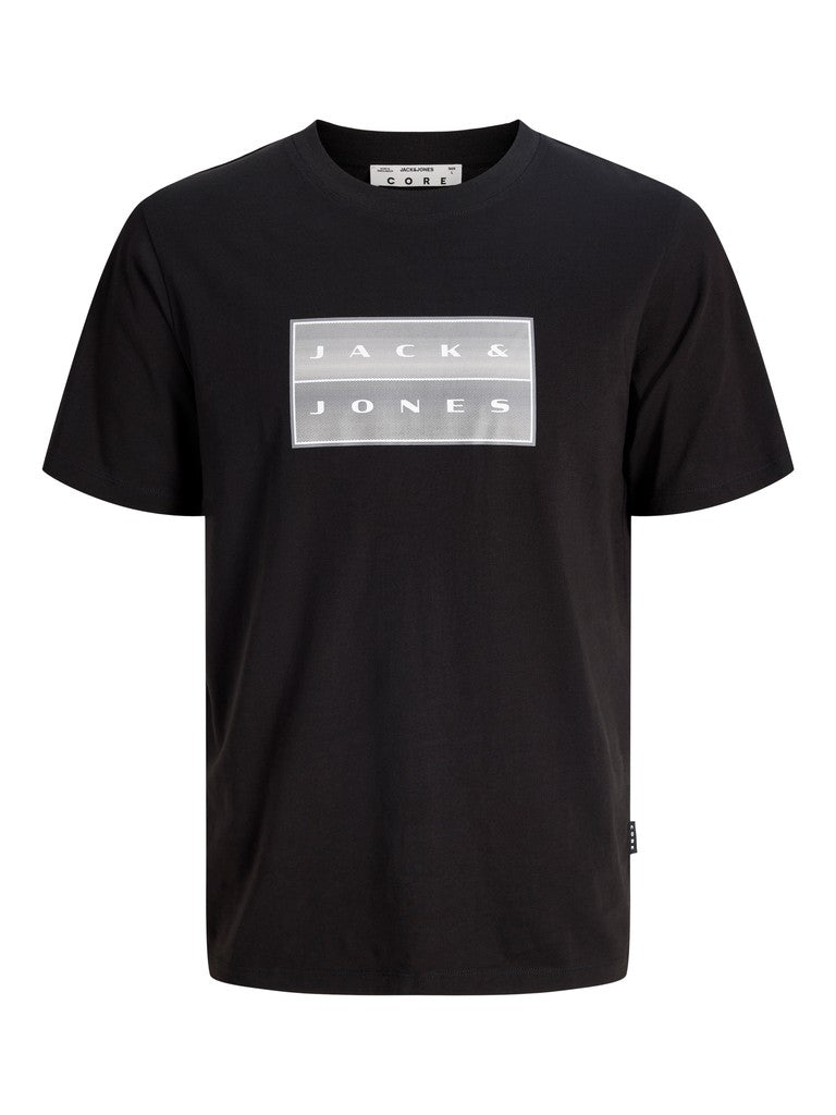 Jack & Jones Fusion Box T-Shirt – Sort (3XL-8XL)