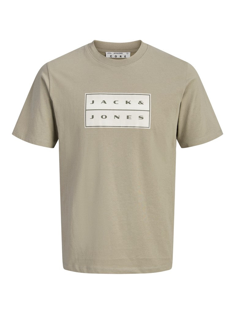 Jack & Jones Fusion Box T-Shirt – Vetiver (3XL-8XL)