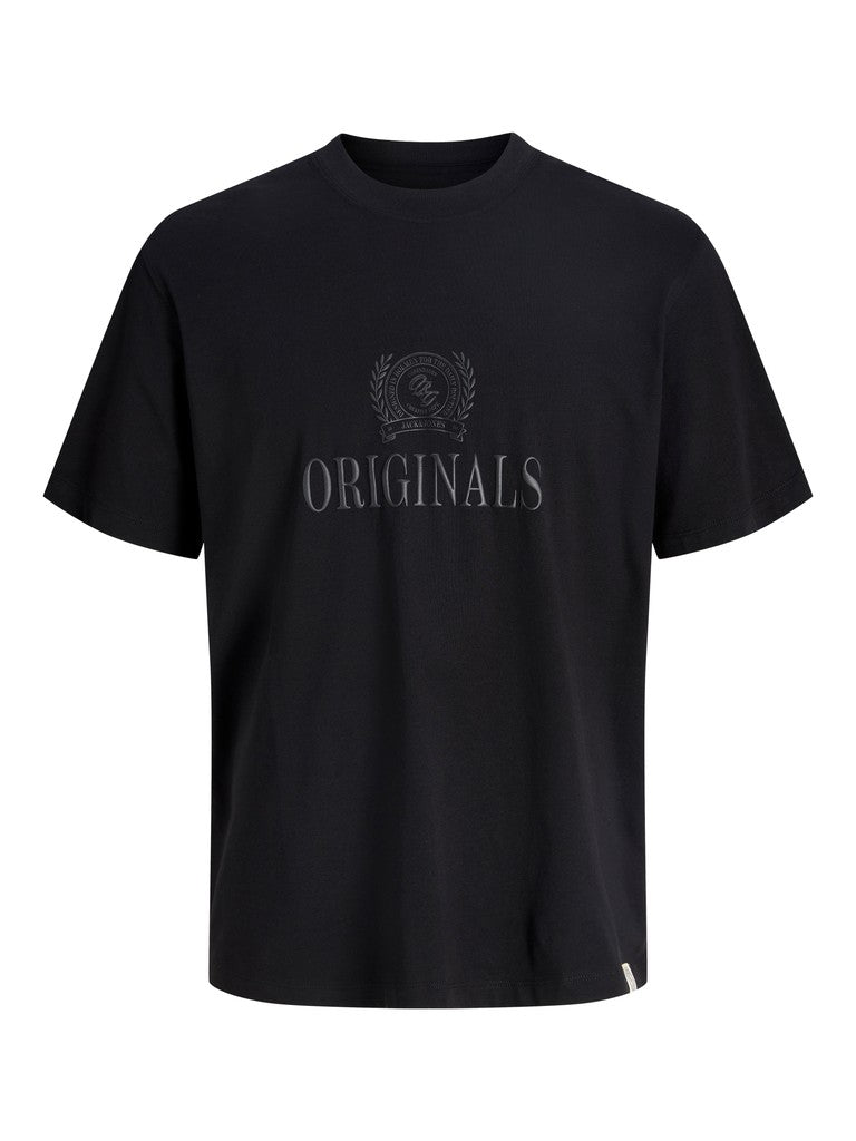 Jack & Jones - Frederiksberg Monogram T-Shirts - Sort (3XL-8XL)