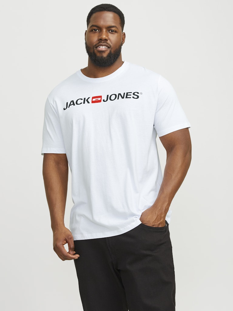 Jack & Jones - Old Logo T-Shirt - Hvid