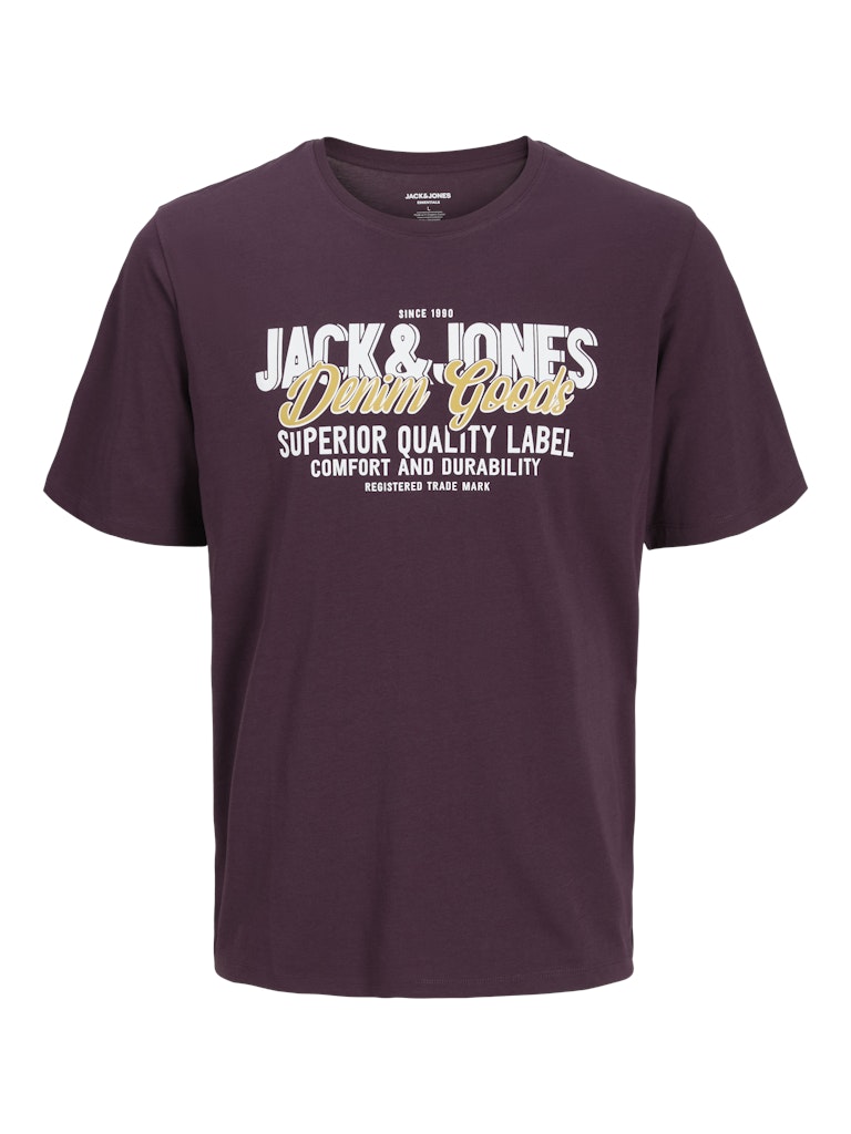 Jack & Jones - Logo T-Shirt - Plum Perfekt