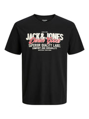 Jack & Jones - Logo Tee AW25 - Sort