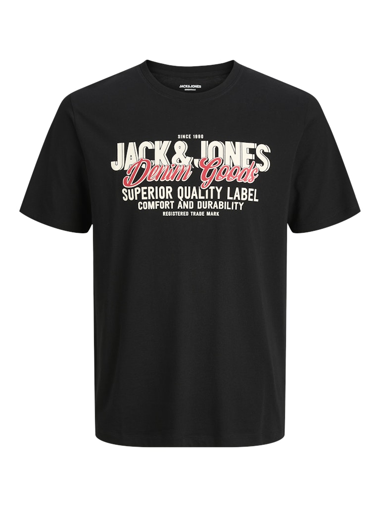 Jack & Jones - Logo Tee AW25 - Sort