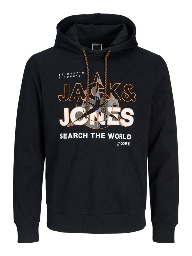 Jack & Jones - Hunt Hættetrøje - Sort