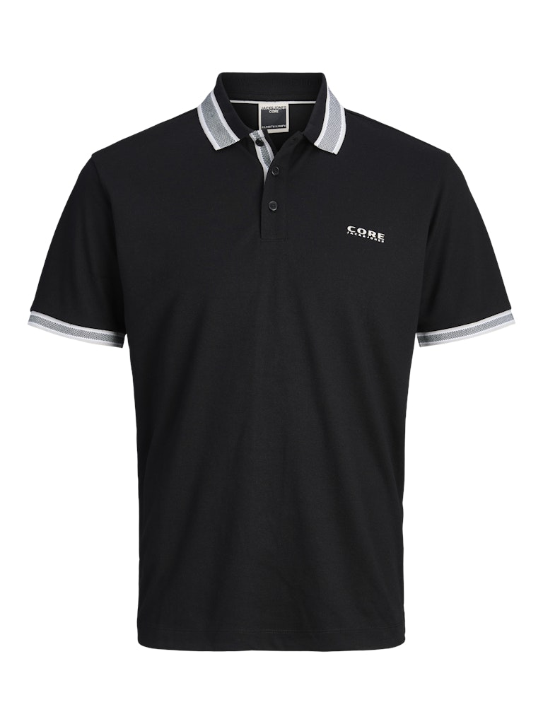 Jack & Jones – Fusion Light Polo Sort – (3XL–8XL
