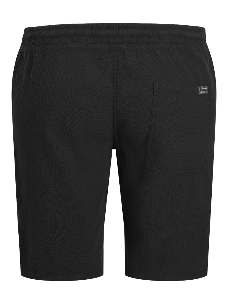 Jack & Jones - Jaiden Waffle Shorts – Sort (40-54)