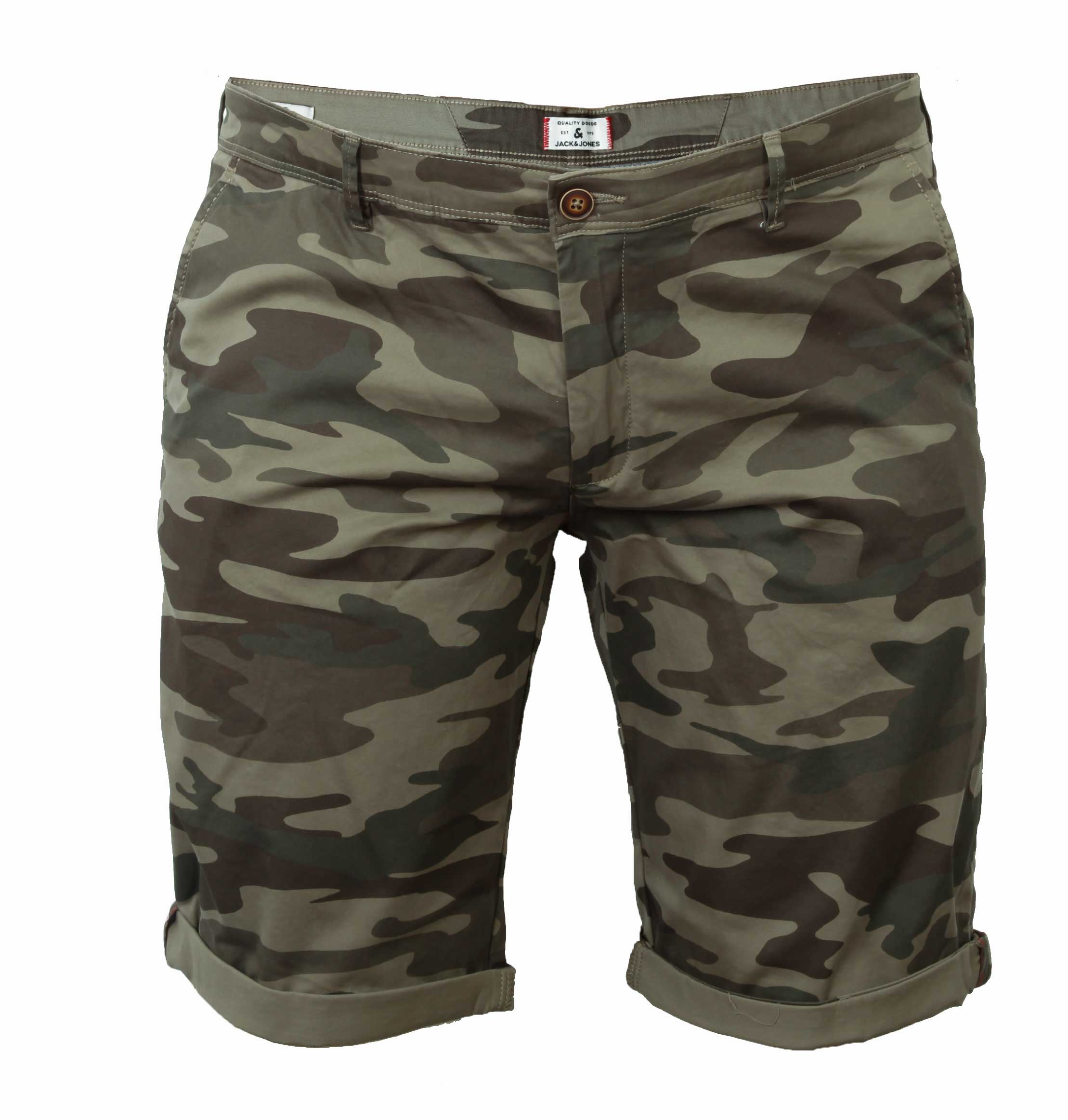 Jack & Jones - Bowie Camo Print Shorts