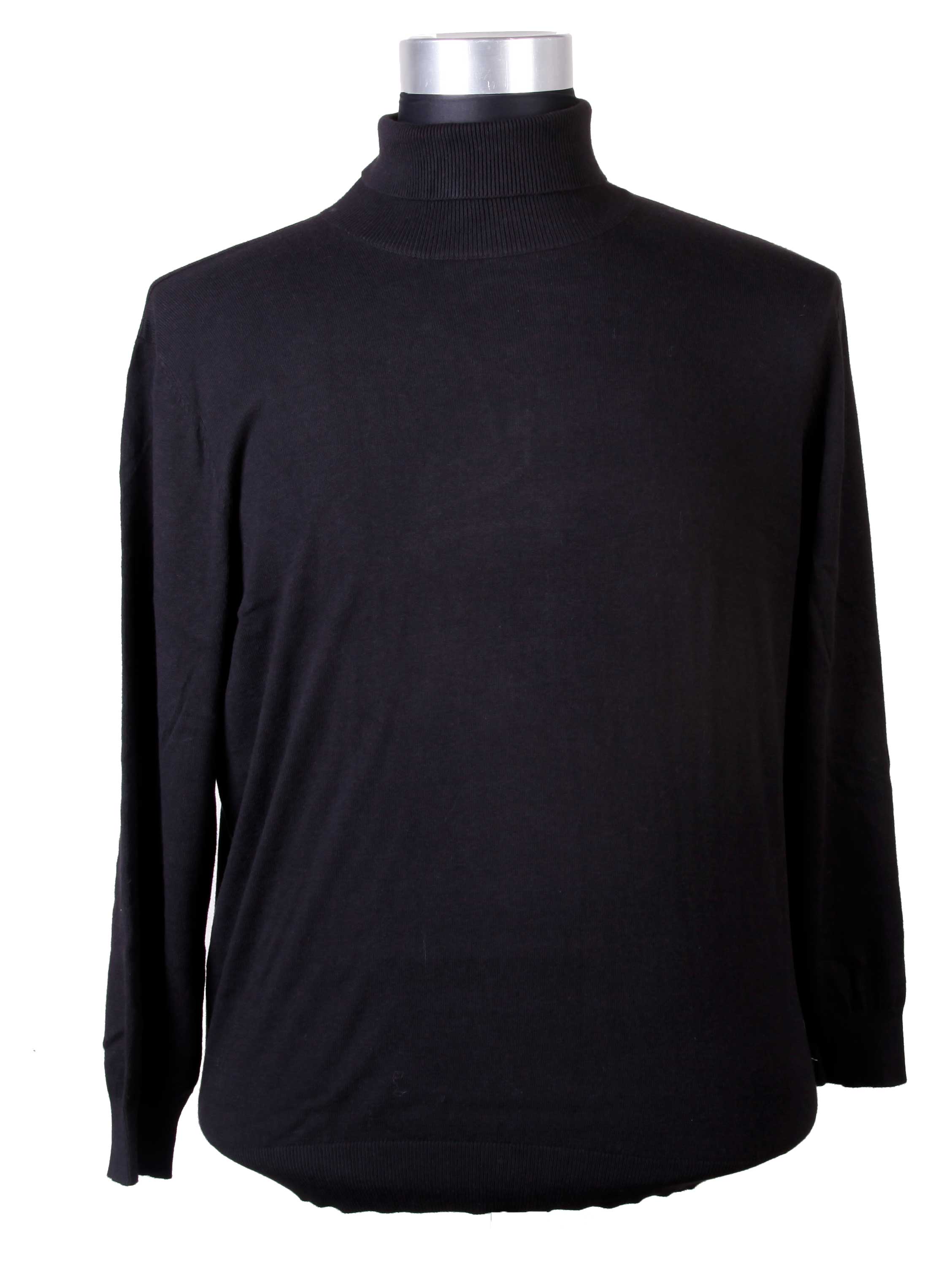 Jack & Jones - Emil Rullekrave Strik Trøje - Sort