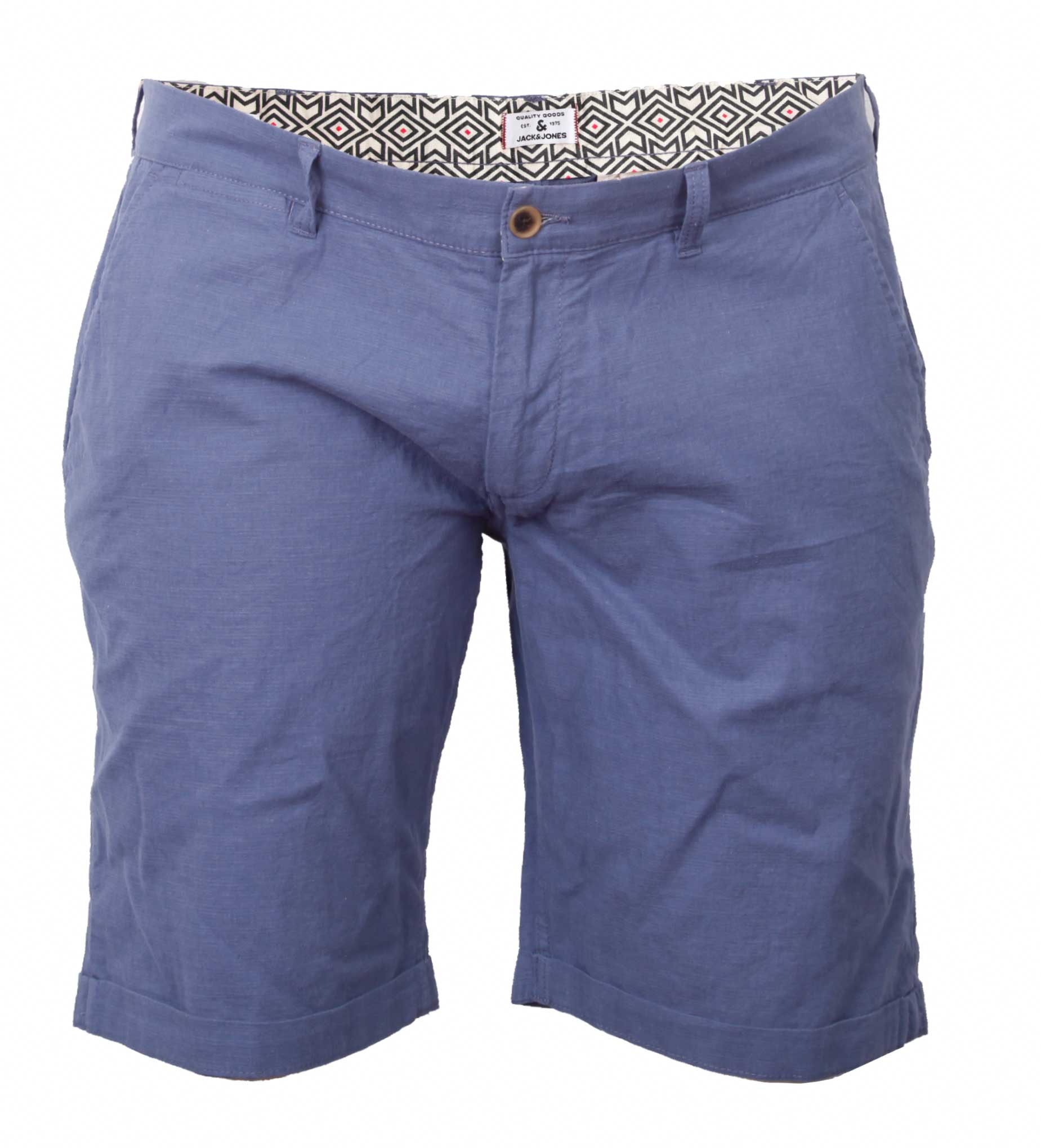 Jack & Jones - Hør Shorts - Vintage Indigo