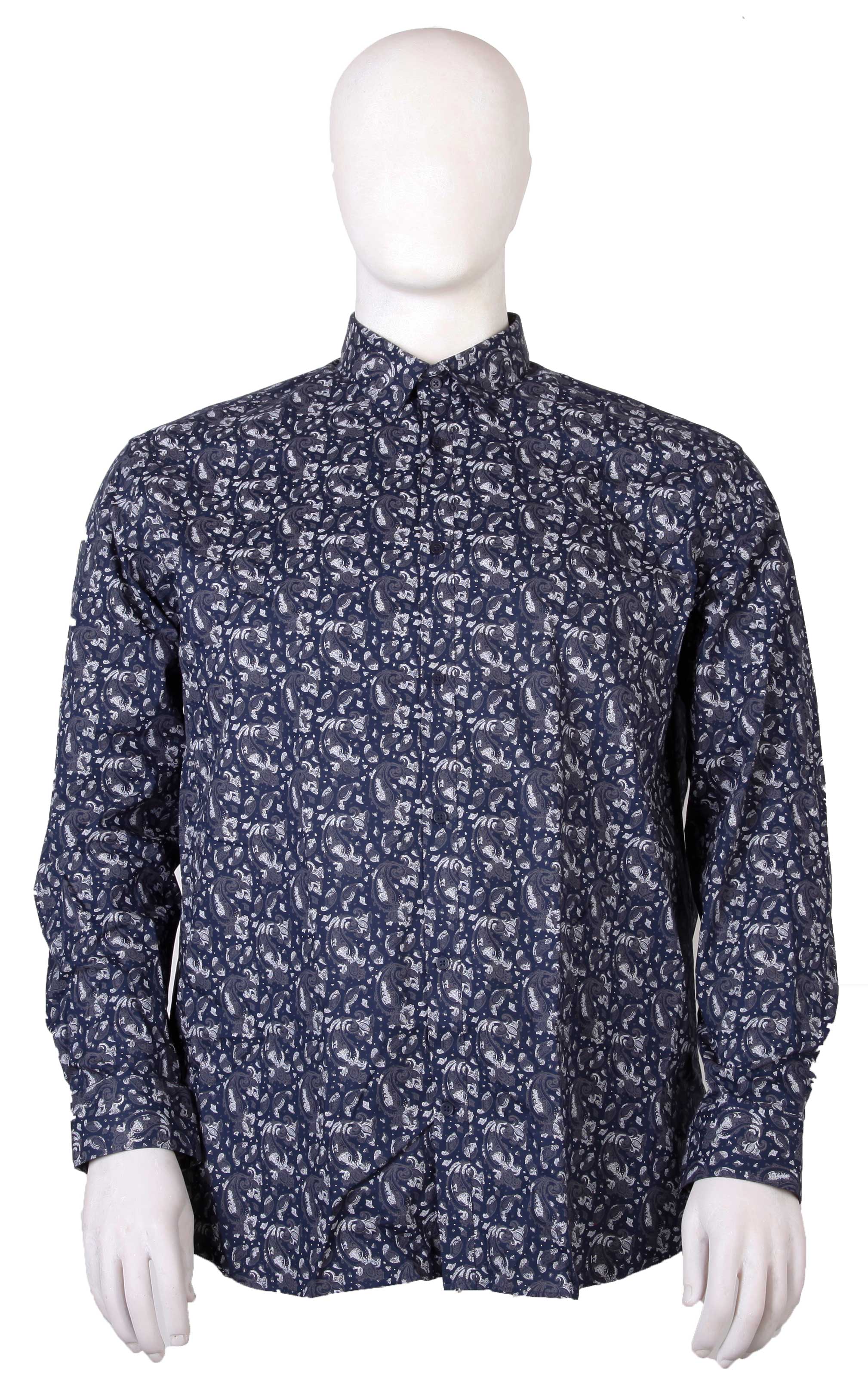 Jack & Jones  - Fokus Paisley Skjorte