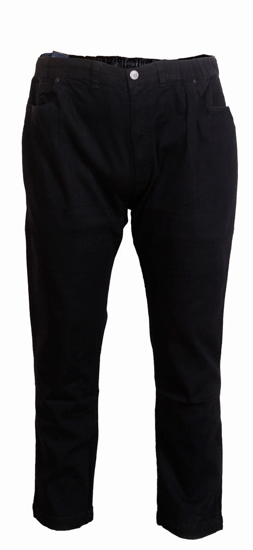 Espionage - Stretch Knitted Jeans - Sort