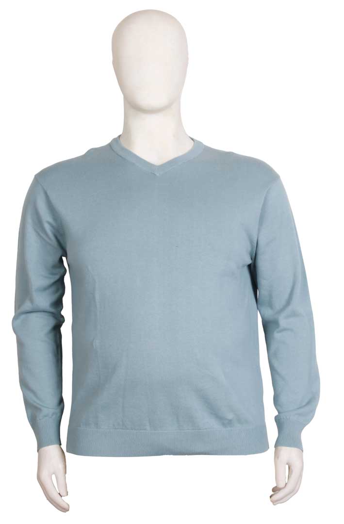Espionage - Pullover med V-Halsudskæring - Sage
