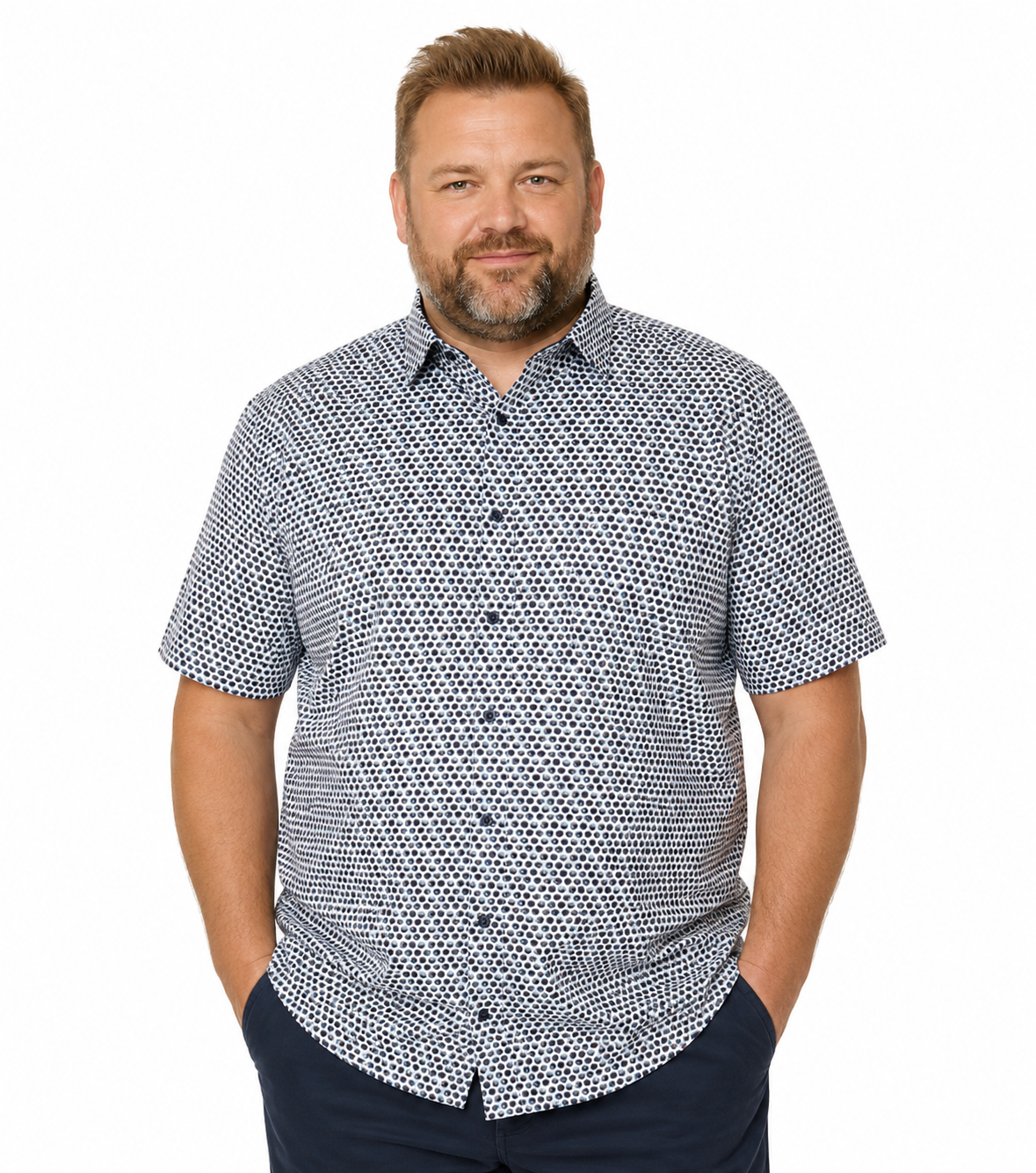 Casa Moda - Karl Comfort Fit S/S Skjorte