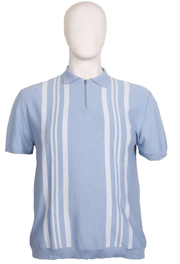 Espionage - Stribet Strik Polo S/S