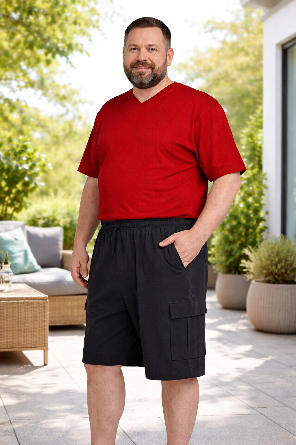 Espionage - Jersey Cargo Shorts